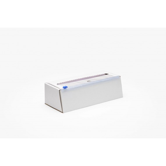 Film Alimentaire 30cm*300m 8µ - Boite distributrice + Slider