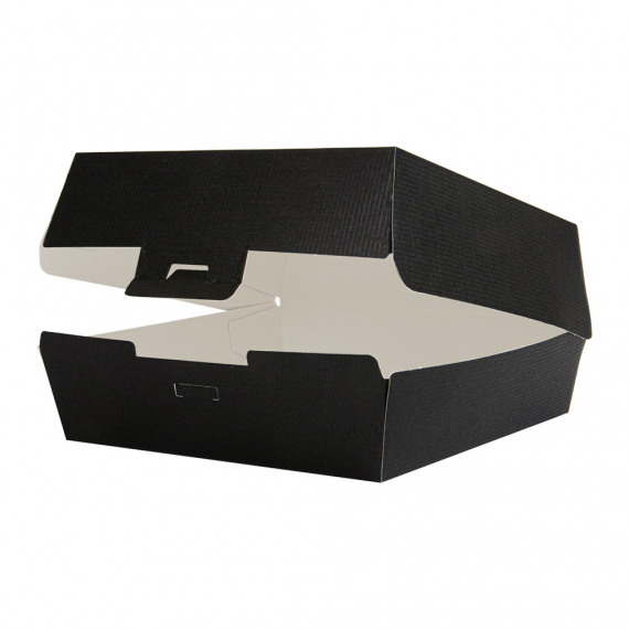 Box Hamburger XL 'ThePack' - 17,6*16,8*7,8cm - Kraft Noir