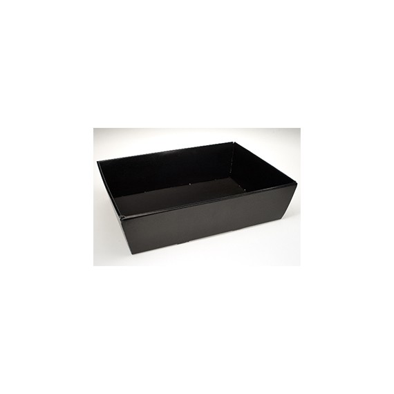 PANIER CARTON RECT 32*22*10cm NOIR