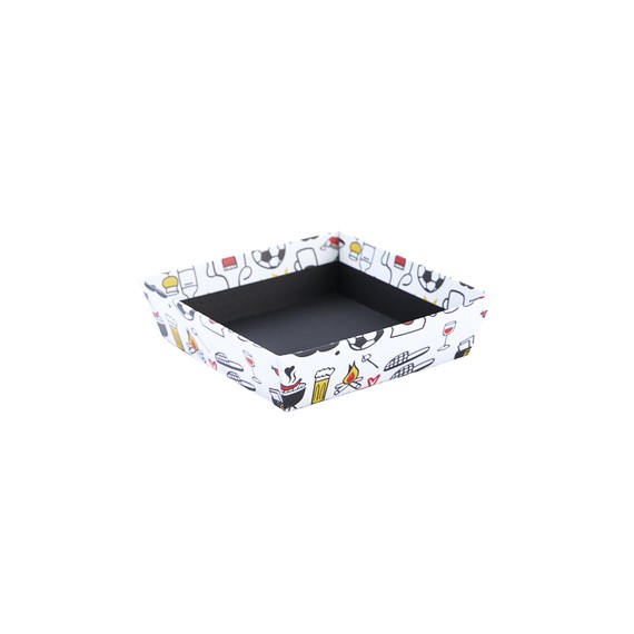 Panier carton Carré - 20*20*5cm - Barbecue Chill