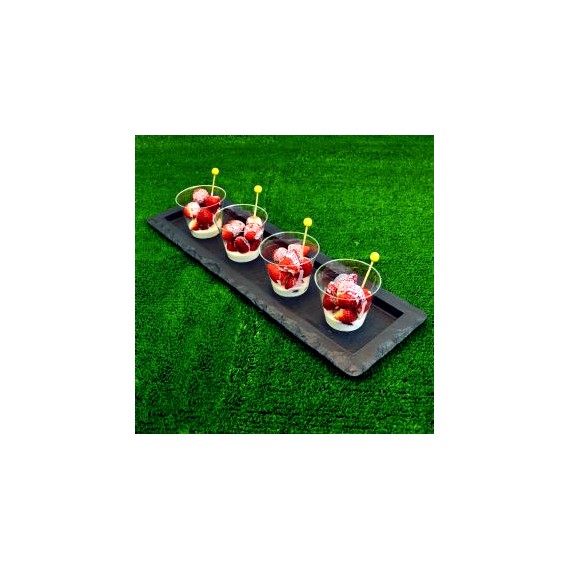 PLATEAU REMMERCO ½ GASTRO L (530*162*15mm) IMITATION ARDOISE