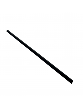 Paille noire réutilisable RPP - Ø7mm*22cm