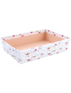 Panier carton rect. -32*22,5*8cm - Merci
