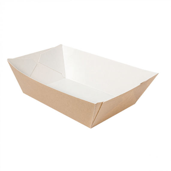 Barquette 'ThePack' 2400g - 170*97*63mm - Kraft Brun