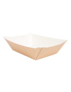 Barquette 'ThePack' 120g - 74*48*33mm - Kraft Brun