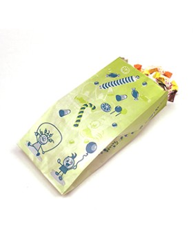 SAC A BONBON 300g 95*60*220 mm 'Enjoy Green'