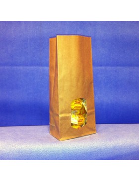 SAC KRAFT FOND BLOC 8+4,2*18cm + FENÊTRE