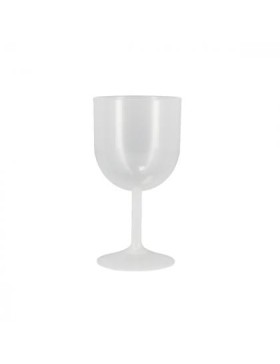 Verre a vin ballon sur pied réutilisable PP Light - 180 ml